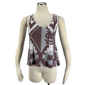 Mississippi State Small Tank Top Bulldogs Blue 84 Game Day Red White Grey